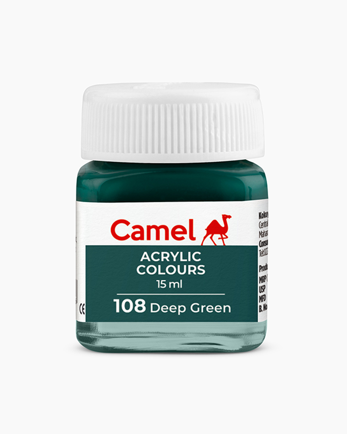 Deep Green Camel Acrylic Colours